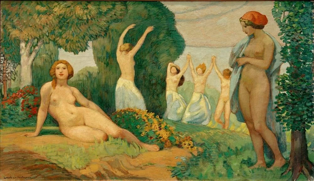 In estate, 1910 - Schweinfurt, Museum Georg Schäfer